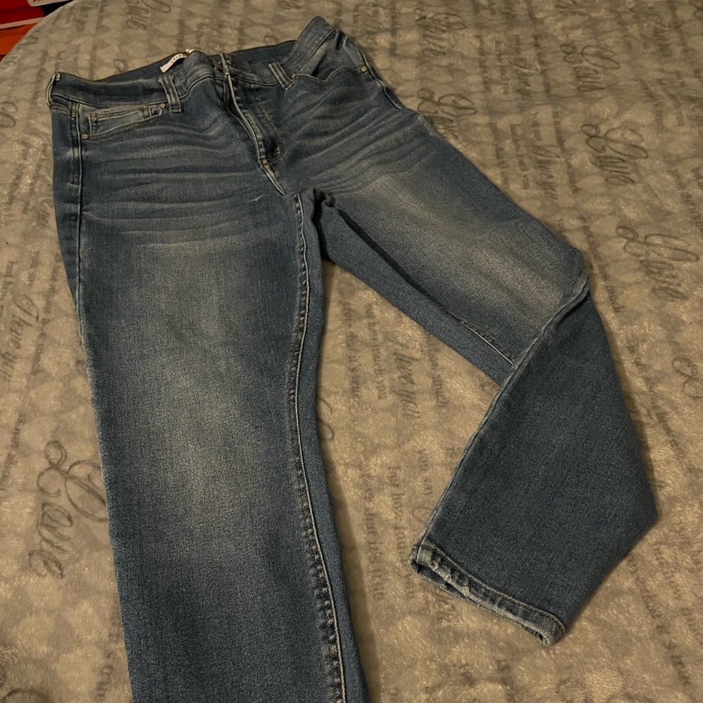 High rise jeans